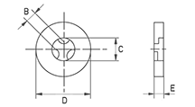 anti-loss washer [003-3]